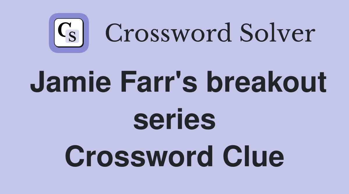 Jamie Farr's breakout series Crossword Clue