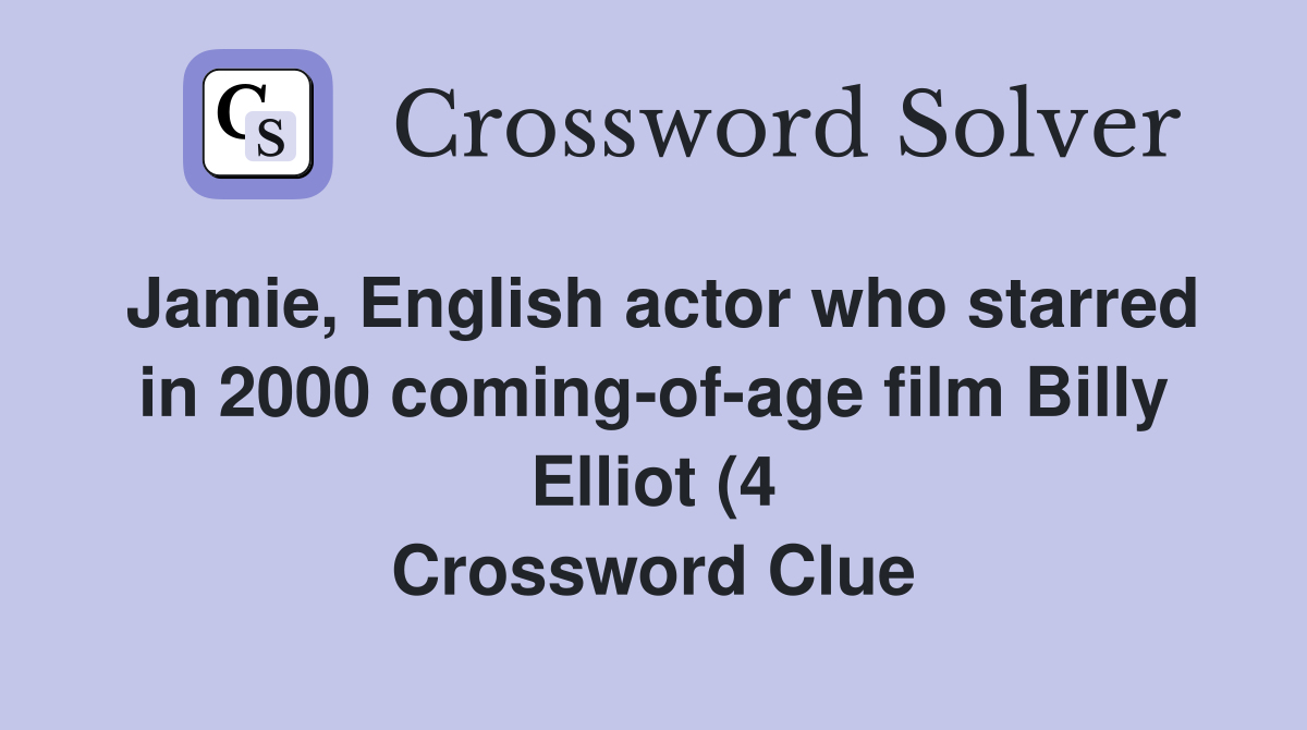 Jamie English actor who starred in 2000 coming of age film Billy Jamie English actor who starred in 2000 coming of age film Billy