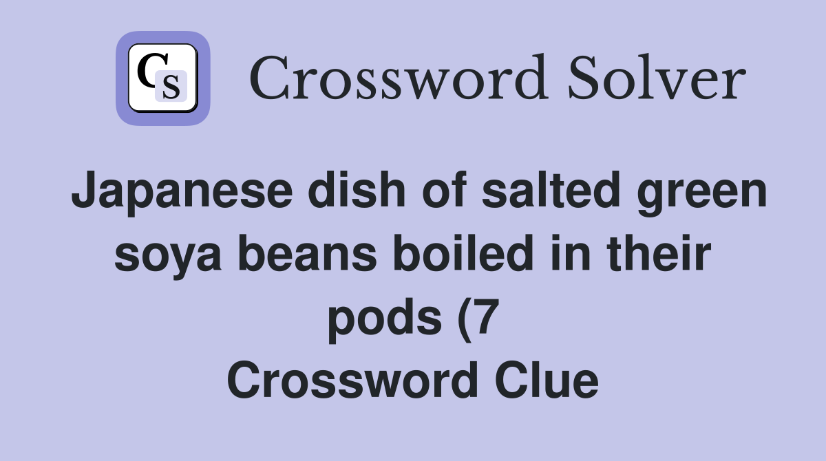 Japanese dish of salted green soya beans boiled in their pods (7 Japanese dish of salted green soya beans boiled in their pods (7