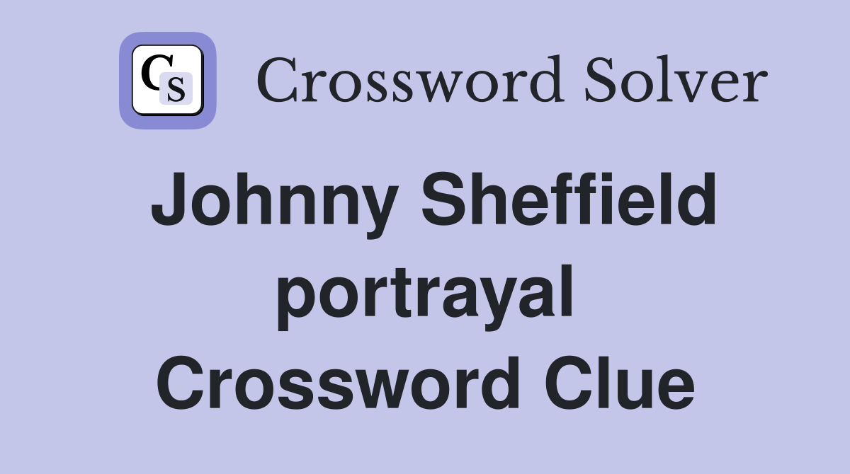 Johnny Sheffield portrayal Crossword Clue