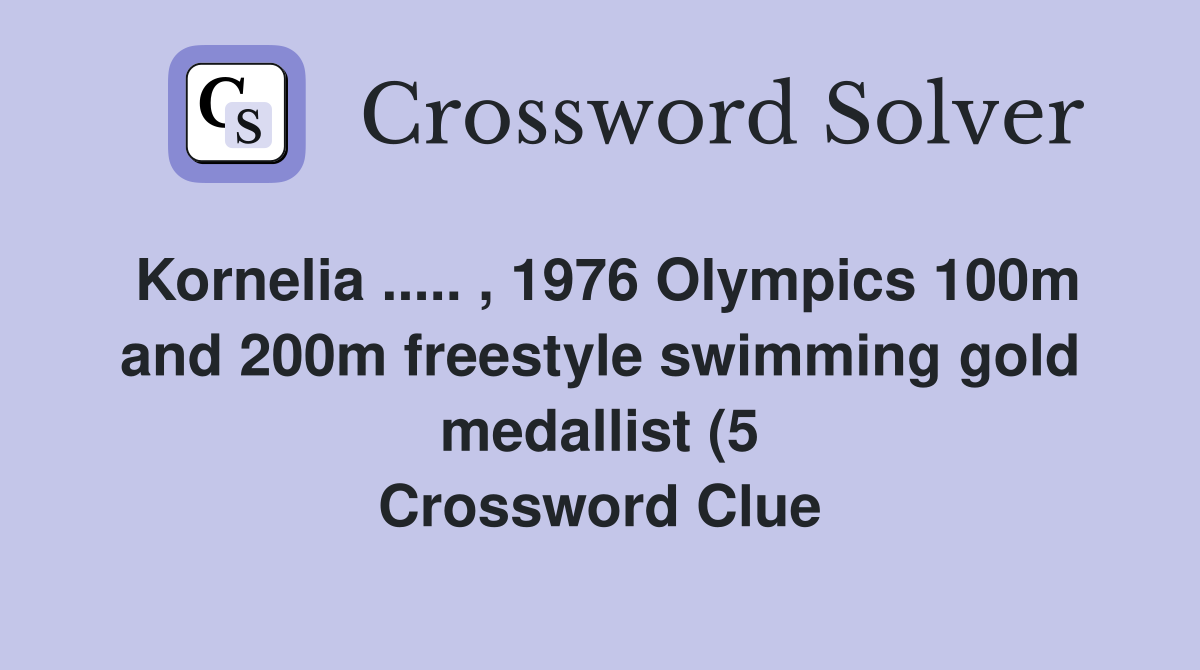 Kornelia 1976 Olympics 100m and 200m freestyle swimming gold Kornelia 1976 Olympics 100m and 200m freestyle swimming gold