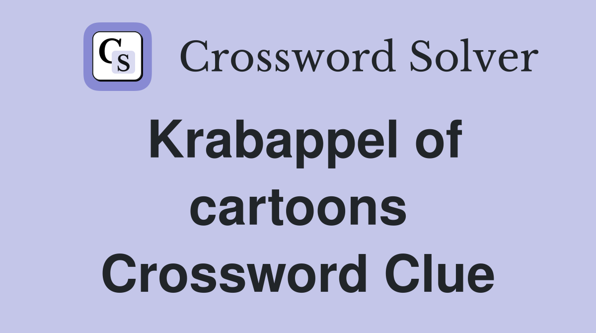 Krabappel of cartoons Crossword Clue