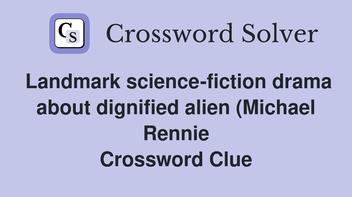 Landmark science fiction drama about dignified alien (Michael Rennie Landmark science fiction drama about dignified alien (Michael Rennie