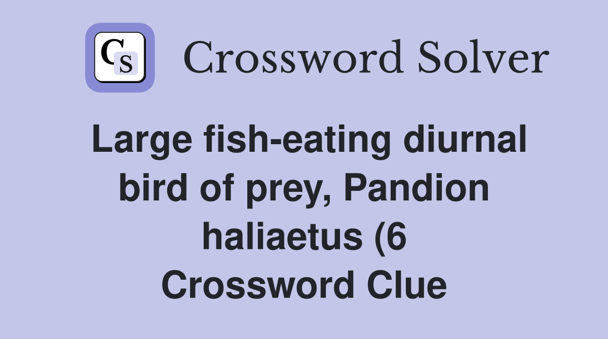 Large fish eating diurnal bird of prey Pandion haliaetus (6 Large fish eating diurnal bird of prey Pandion haliaetus (6