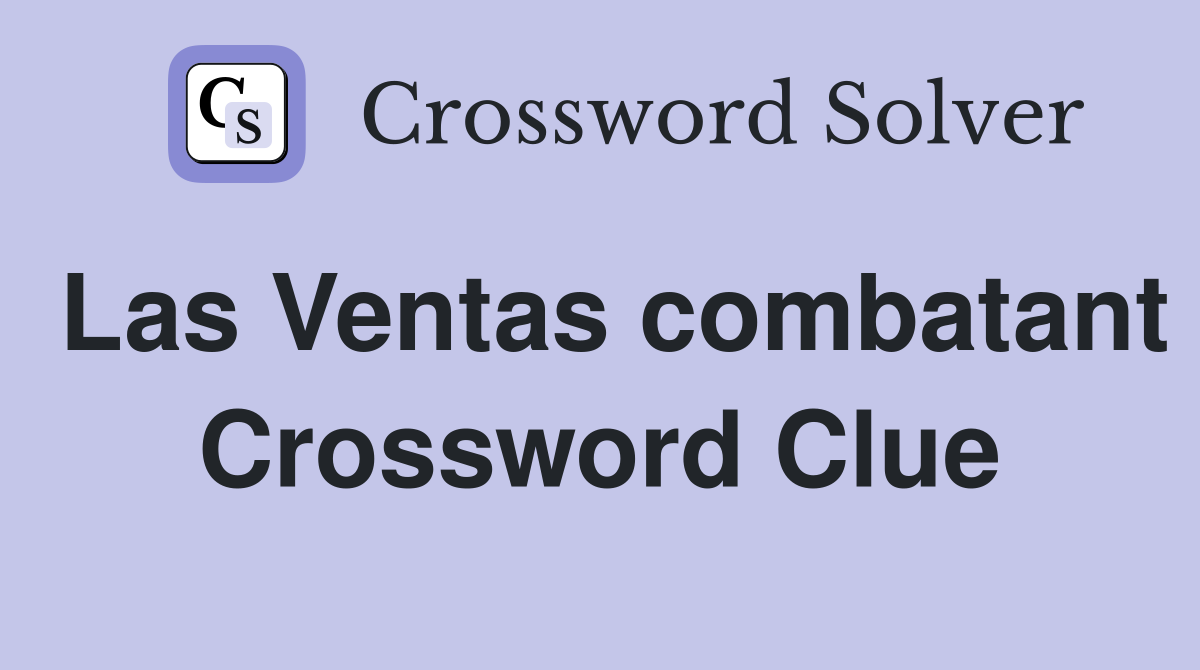 Las Ventas combatant Crossword Clue