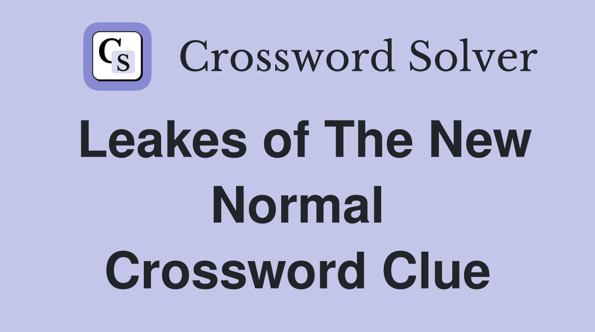 Leakes of The New Normal Crossword Clue