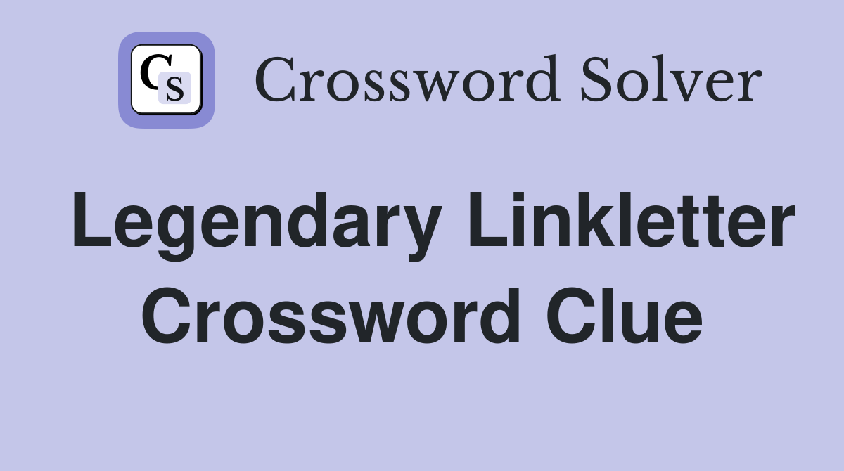Legendary Linkletter Crossword Clue