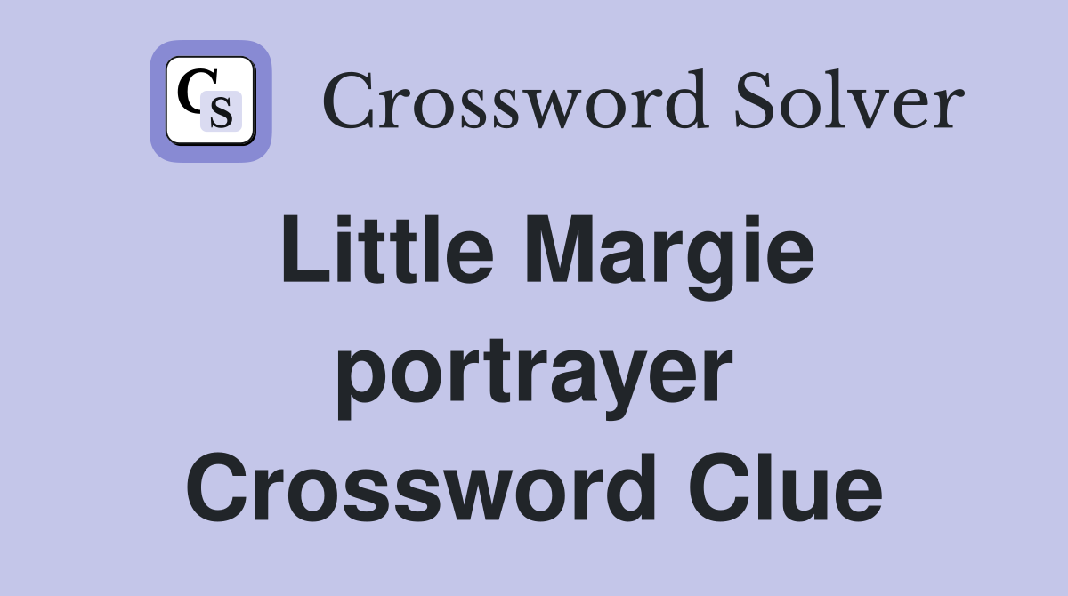 Little Margie portrayer Crossword Clue