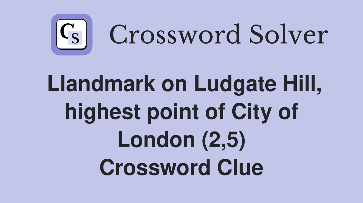 Llandmark on Ludgate Hill highest point of City of London (2 5