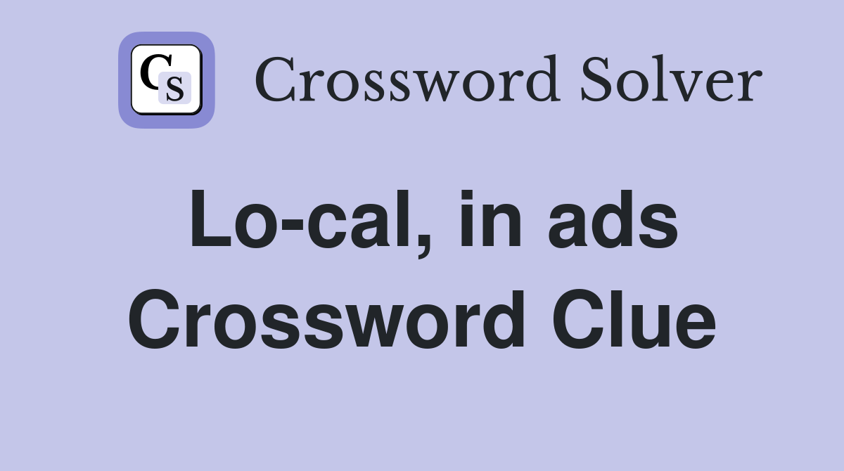 Lo-cal, in ads Crossword Clue