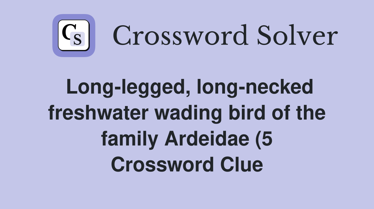 Long legged long necked freshwater wading bird of the family Ardeidae Long legged long necked freshwater wading bird of the family Ardeidae