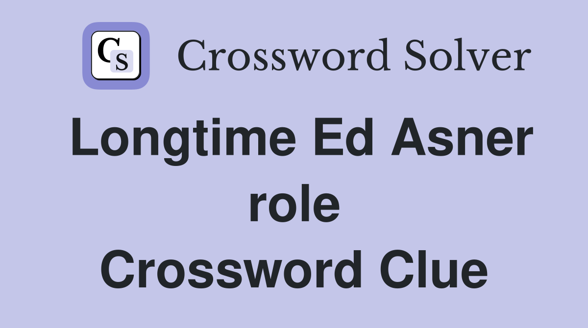 Longtime Ed Asner role Crossword Clue
