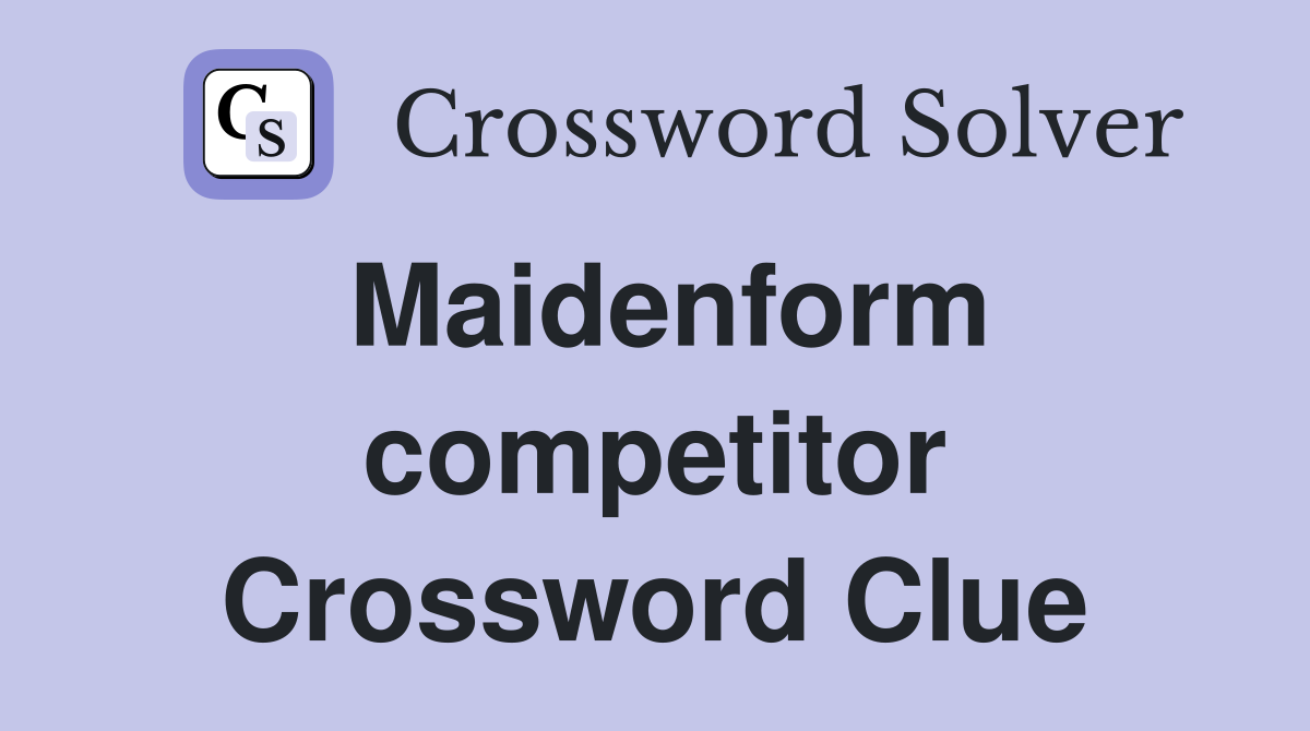 Maidenform competitor Crossword Clue
