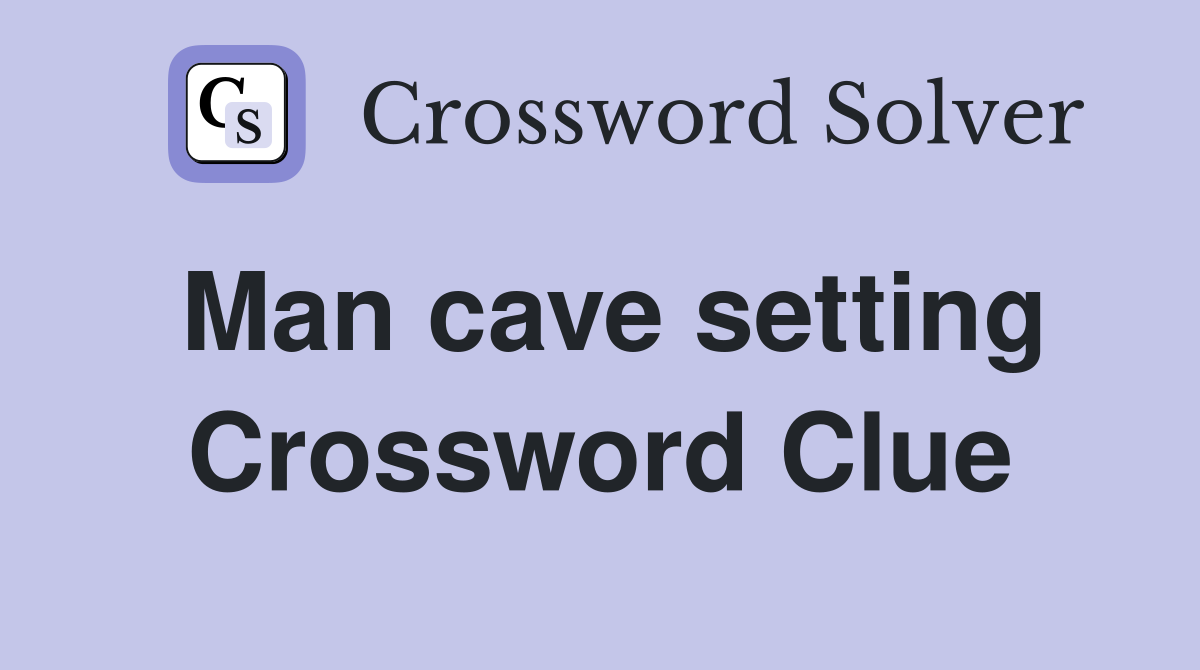 Man cave setting Crossword Clue