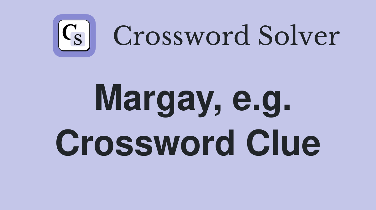 Margay, e.g. Crossword Clue