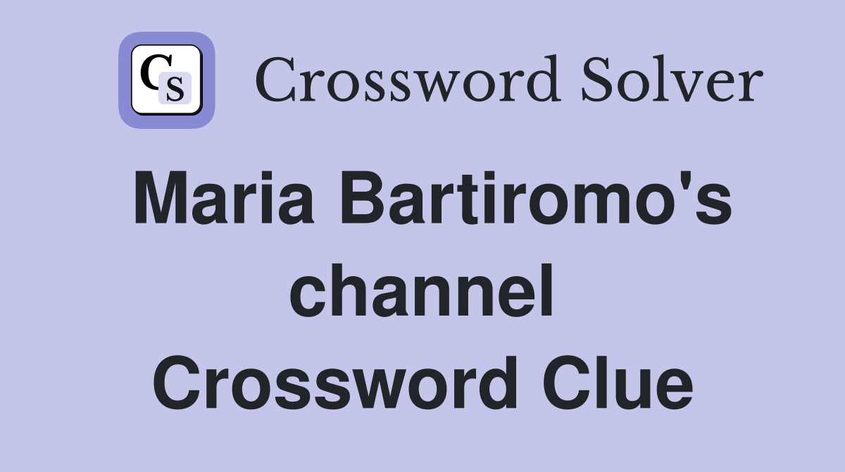 Maria Bartiromo's channel Crossword Clue