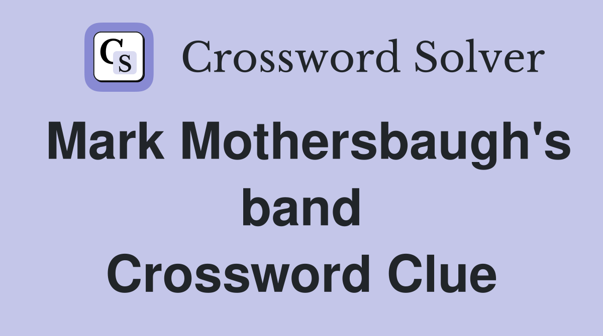 Mark Mothersbaugh's band Crossword Clue