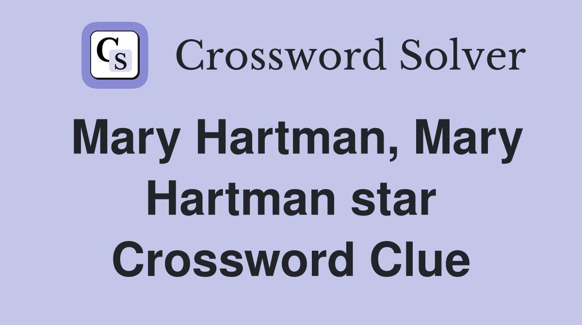 Mary Hartman, Mary Hartman star Crossword Clue