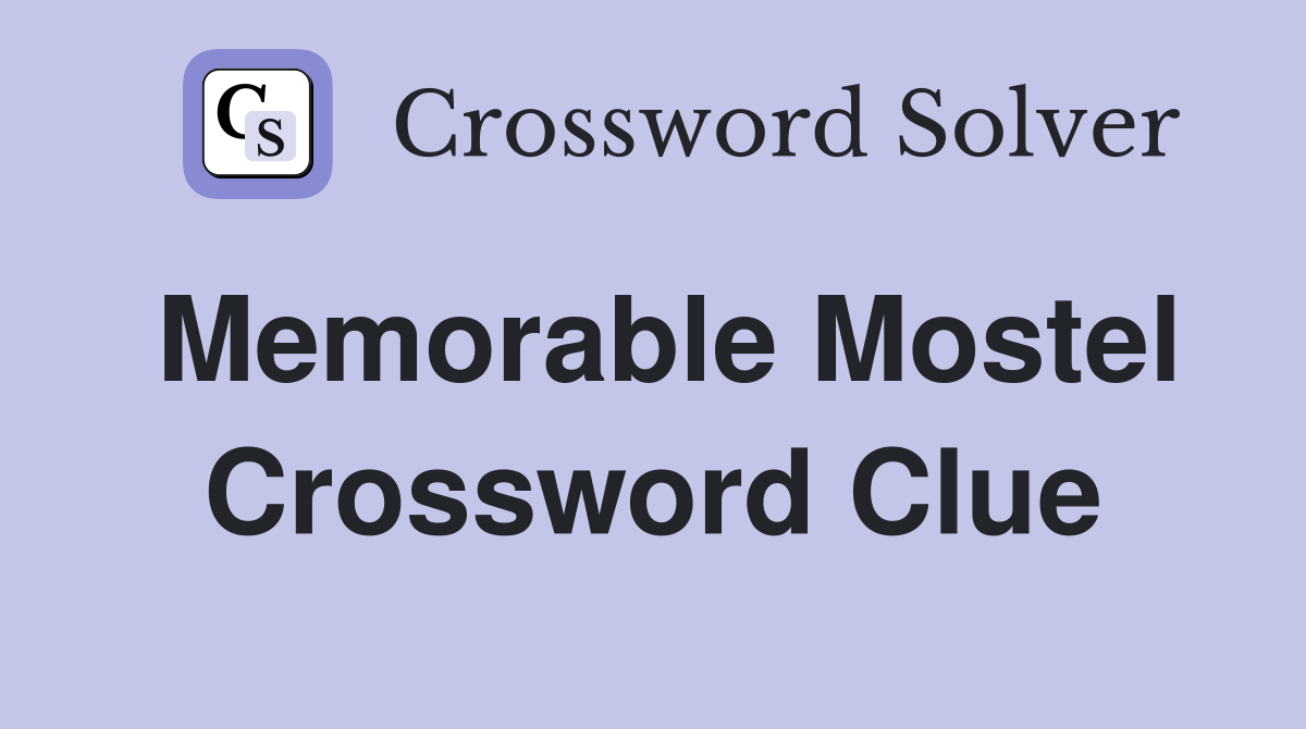 Memorable Mostel Crossword Clue