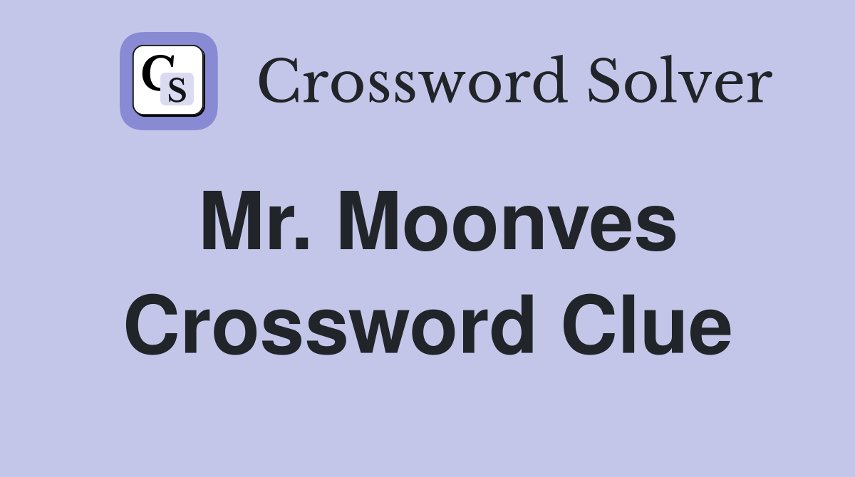 Mr. Moonves Crossword Clue