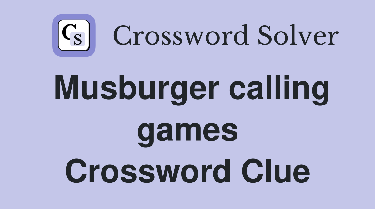 Musburger calling games Crossword Clue