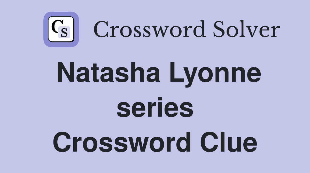 Natasha Lyonne series Crossword Clue