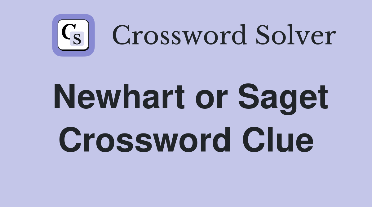 Newhart or Saget Crossword Clue