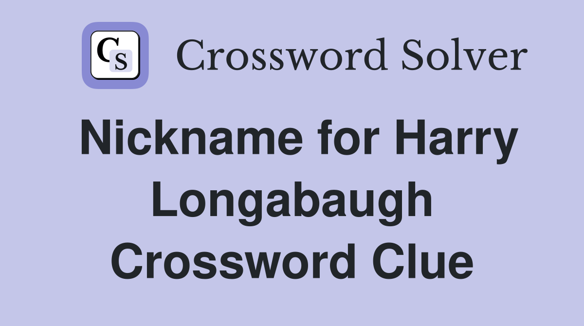 Nickname for Harry Longabaugh Crossword Clue