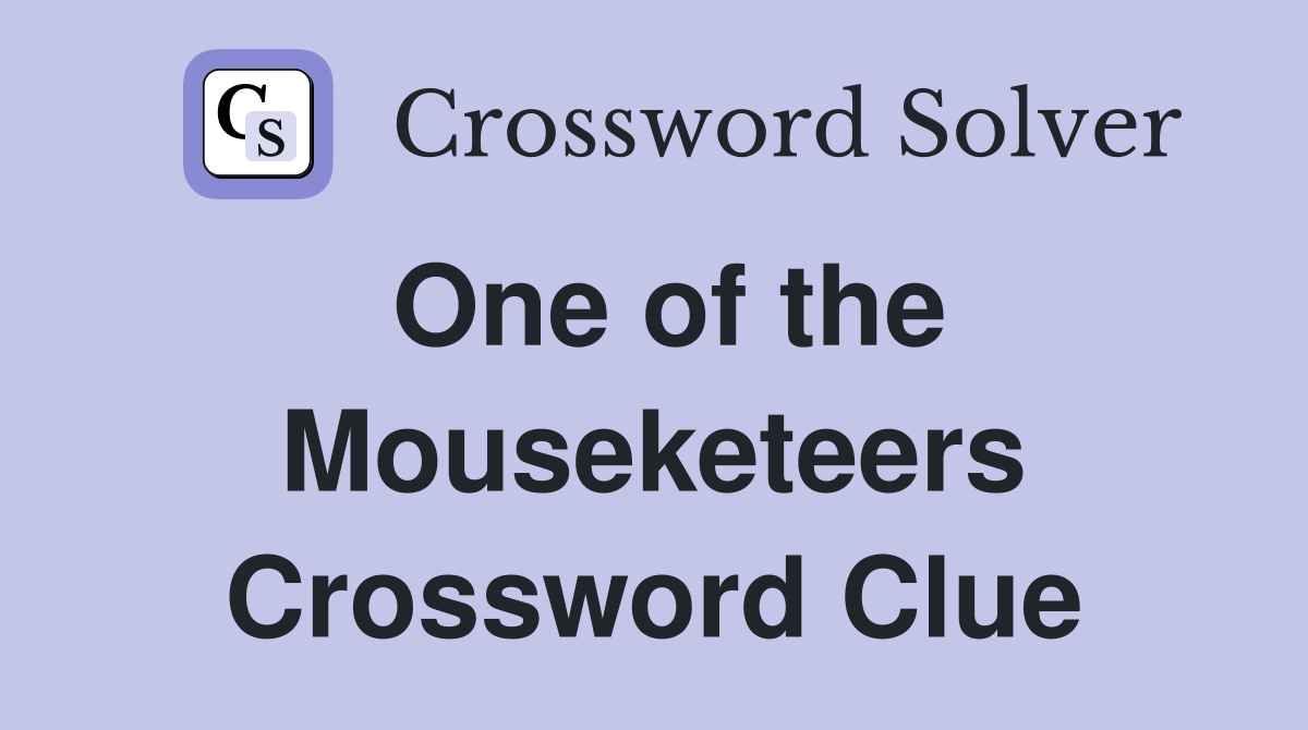 One of the Mouseketeers Crossword Clue