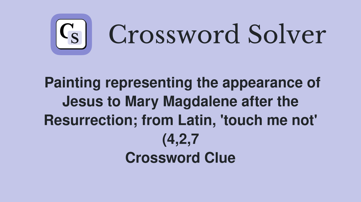 Painting representing the appearance of Jesus to Mary Magdalene after Painting representing the appearance of Jesus to Mary Magdalene after