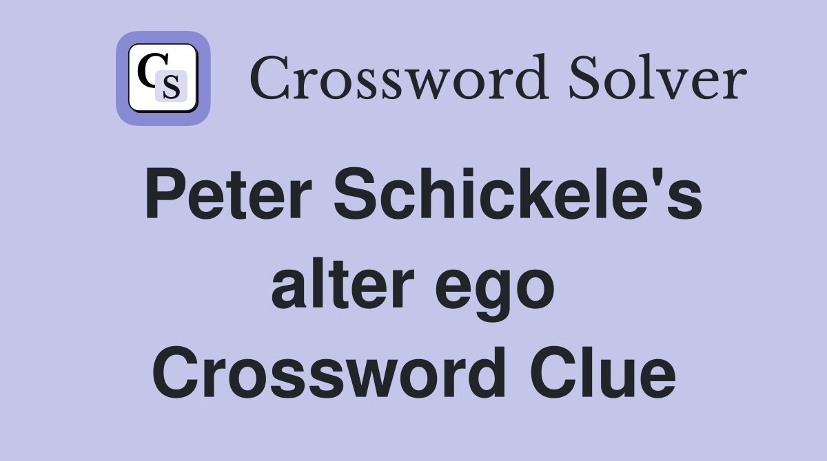 Peter Schickele's alter ego Crossword Clue