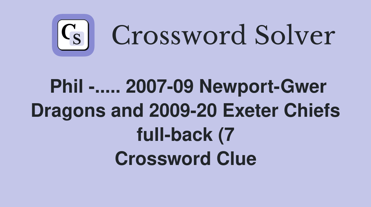 Phil 2007 09 Newport Gwer Dragons and 2009 20 Exeter Chiefs full Phil 2007 09 Newport Gwer Dragons and 2009 20 Exeter Chiefs full