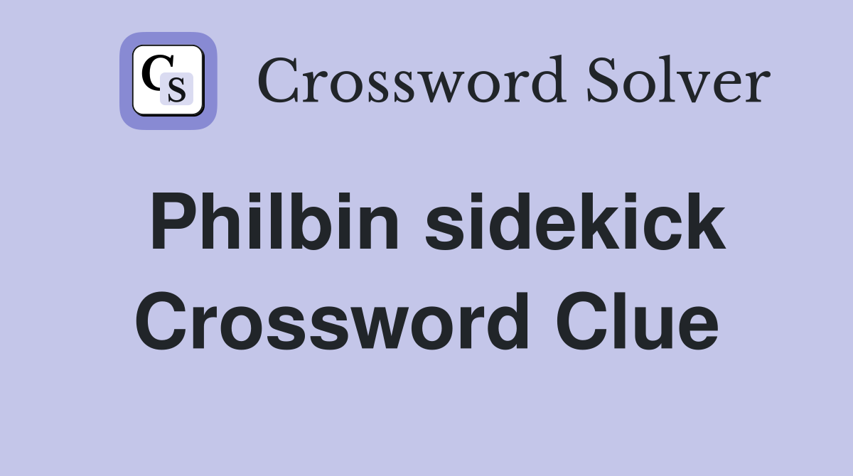 Philbin sidekick Crossword Clue
