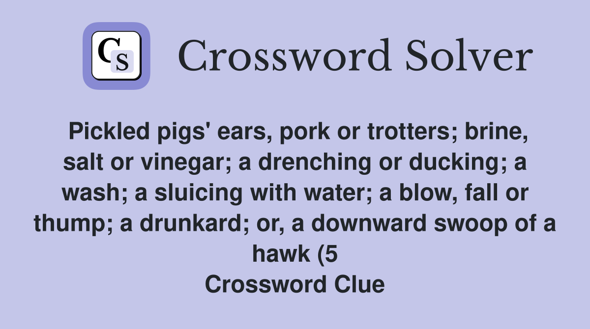 Pickled pigs #39 ears pork or trotters brine salt or vinegar a Pickled pigs #39 ears pork or trotters brine salt or vinegar a