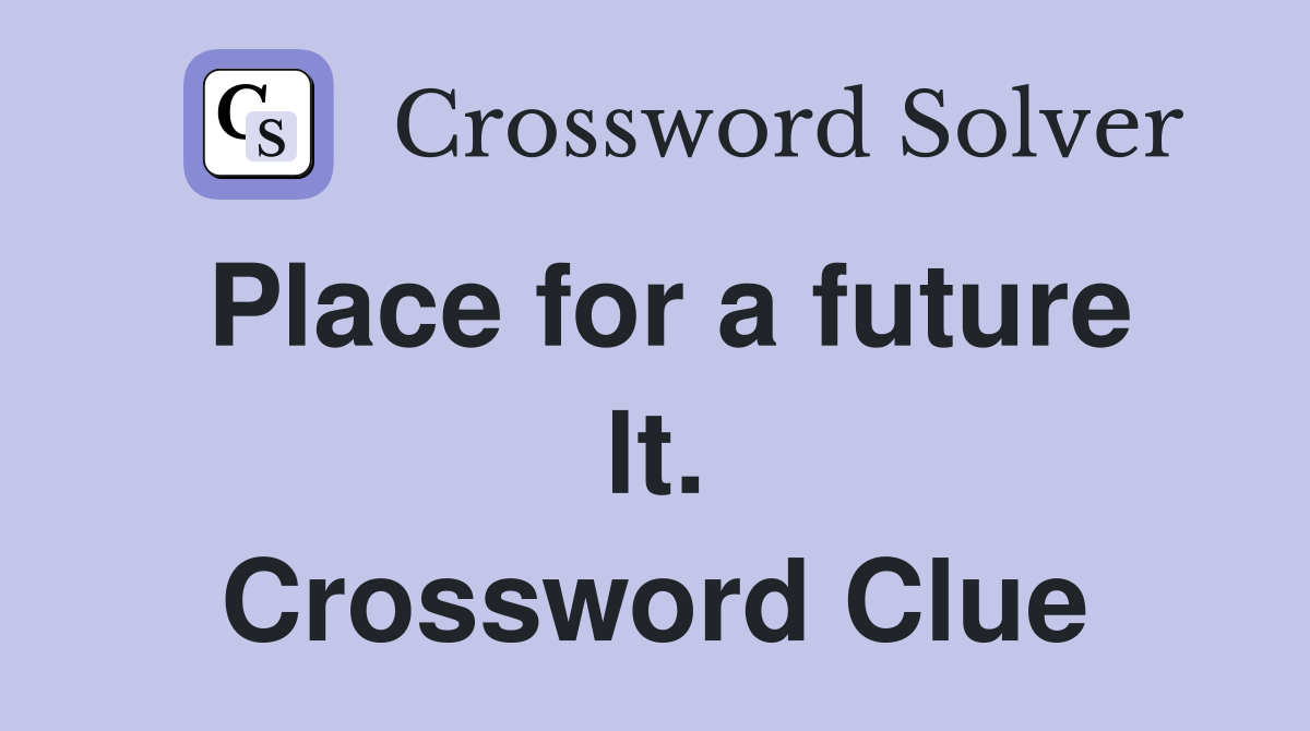 Place for a future lt. Crossword Clue