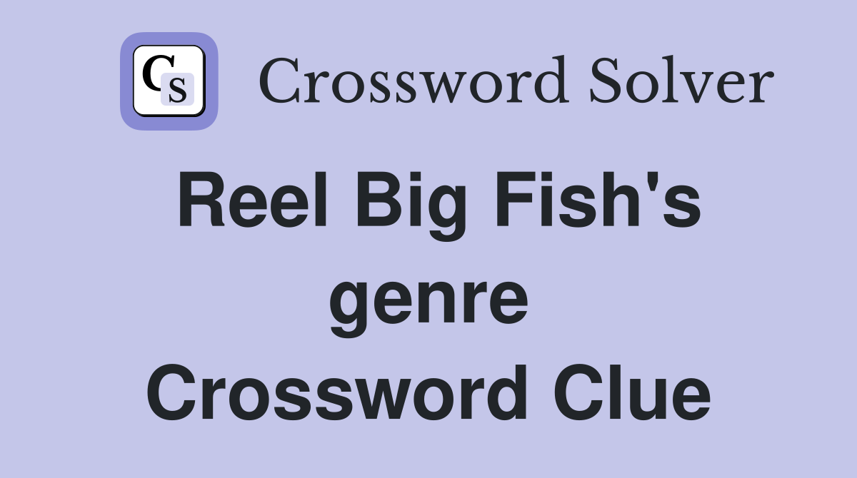 Reel Big Fish's genre Crossword Clue