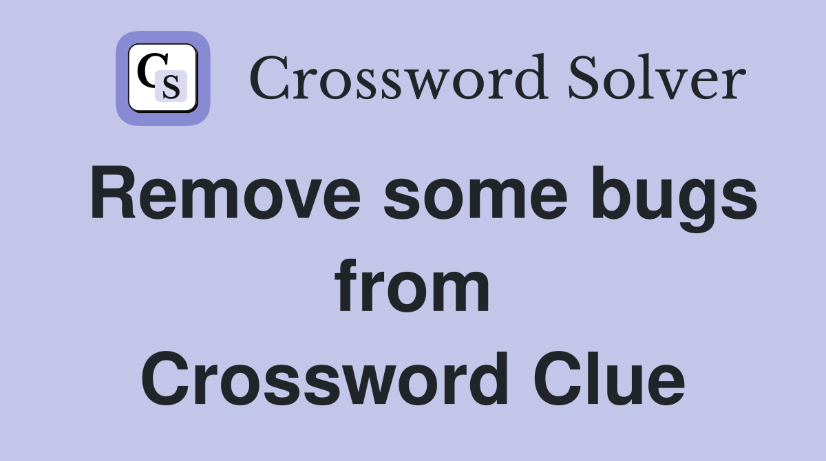 Remove some bugs from Crossword Clue