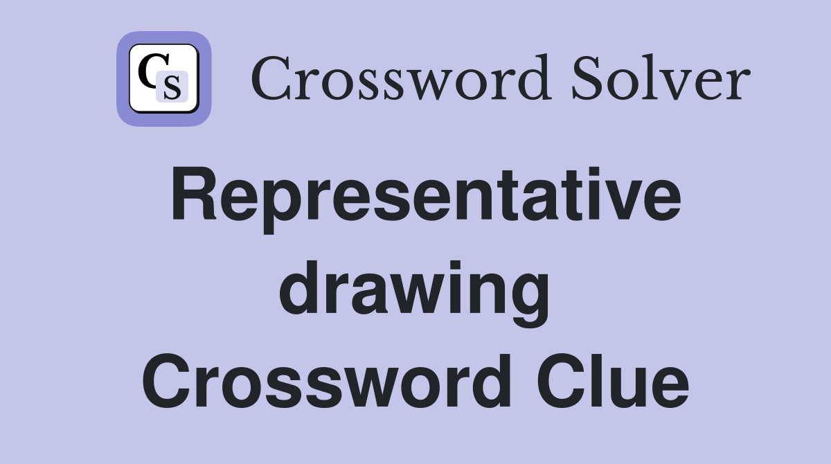Representative drawing Crossword Clue