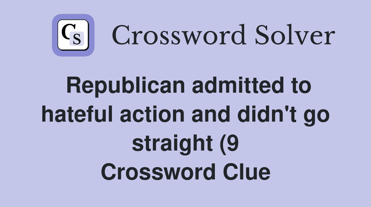 Republican admitted to hateful action and didn #39 t go straight (9 Republican admitted to hateful action and didn #39 t go straight (9