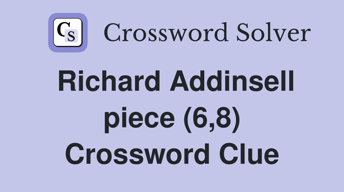 Richard Addinsell piece (6,8) Crossword Clue