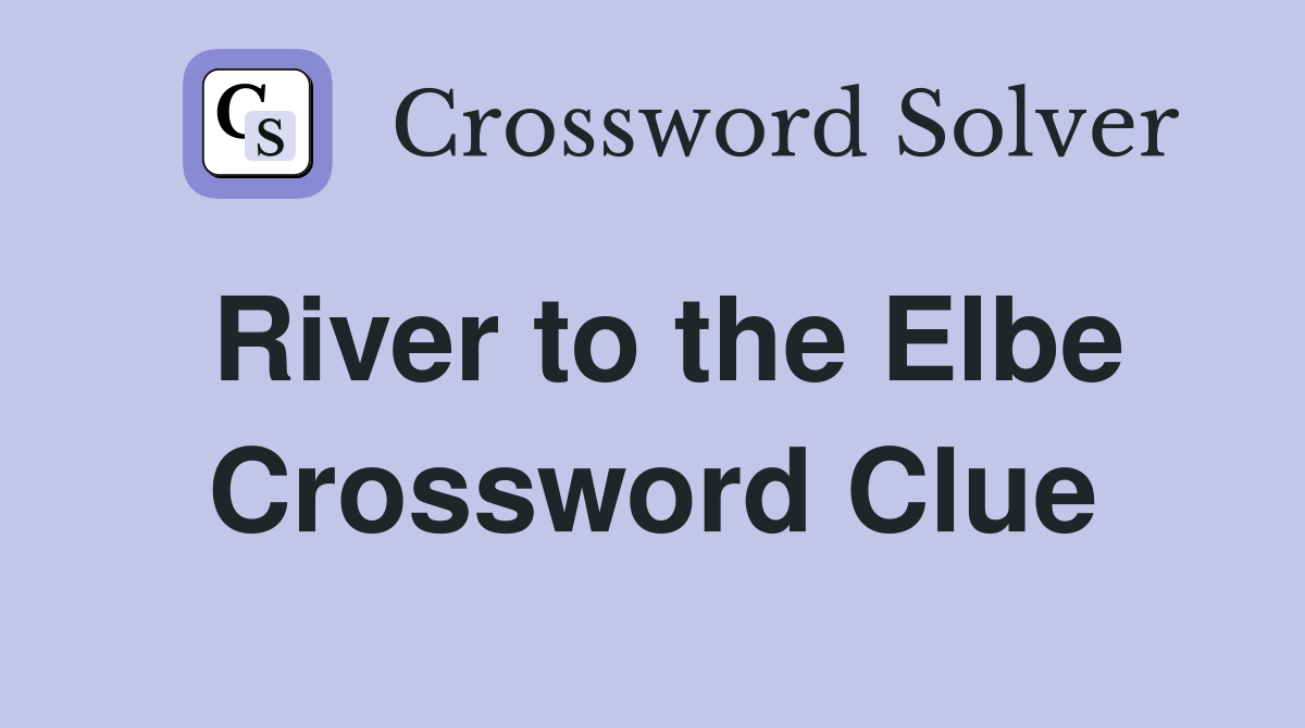 River to the Elbe Crossword Clue