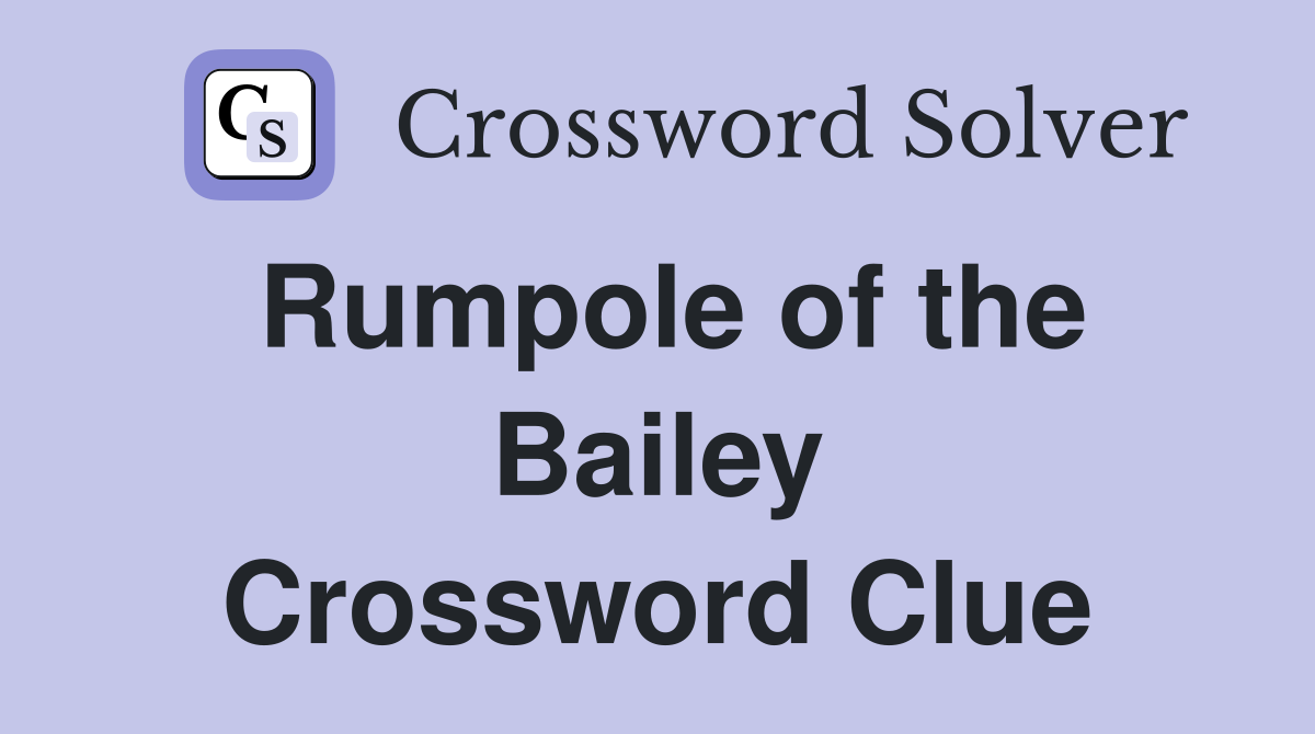 Rumpole of the Bailey Crossword Clue