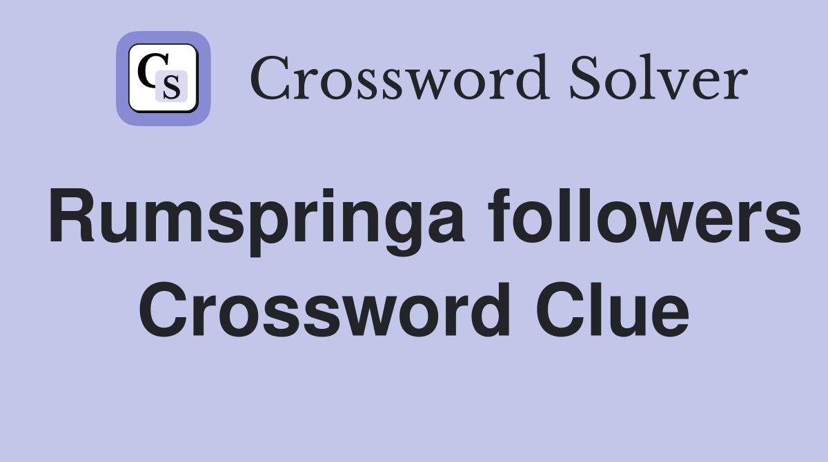 Rumspringa followers Crossword Clue