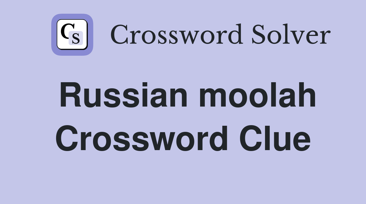 Russian moolah Crossword Clue