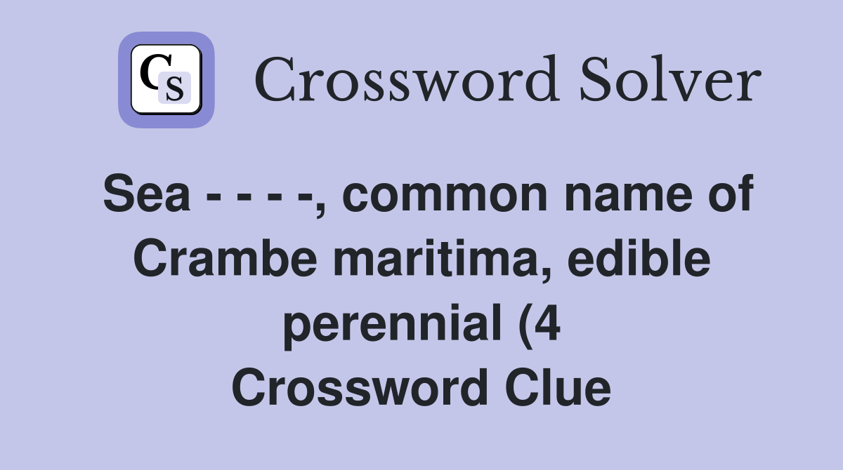 Sea common name of Crambe maritima edible perennial (4 Sea common name of Crambe maritima edible perennial (4