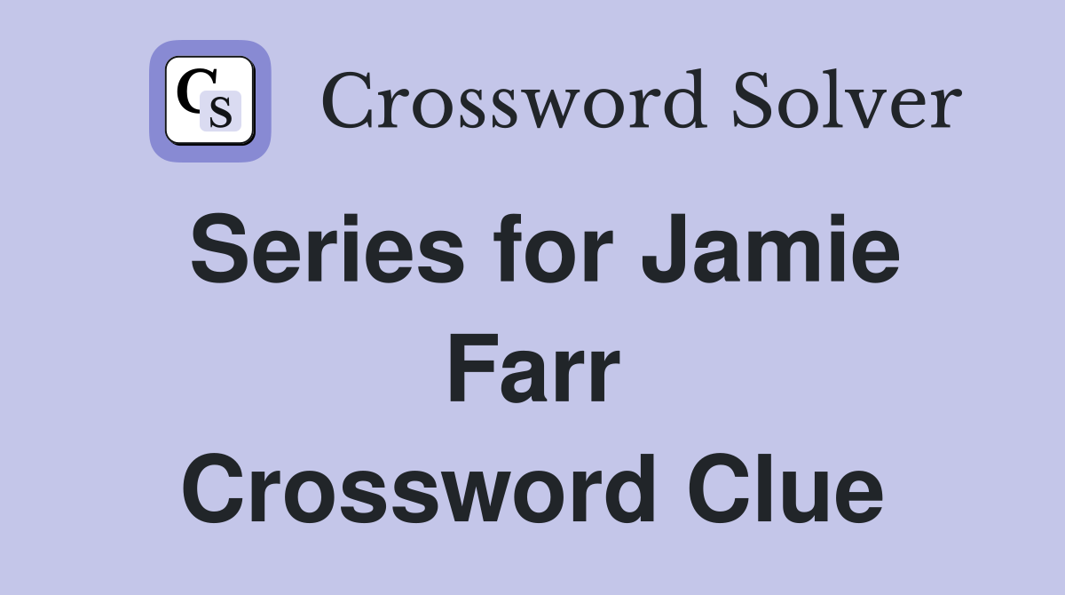 Series for Jamie Farr Crossword Clue