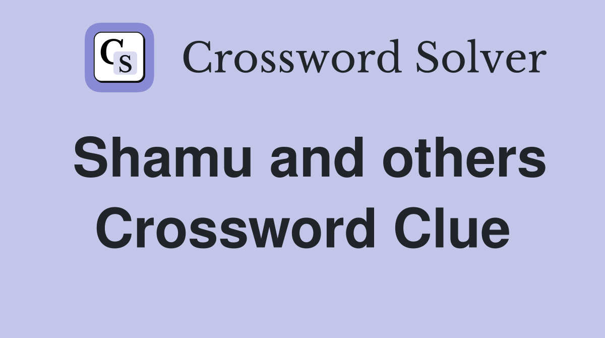 Shamu and others Crossword Clue