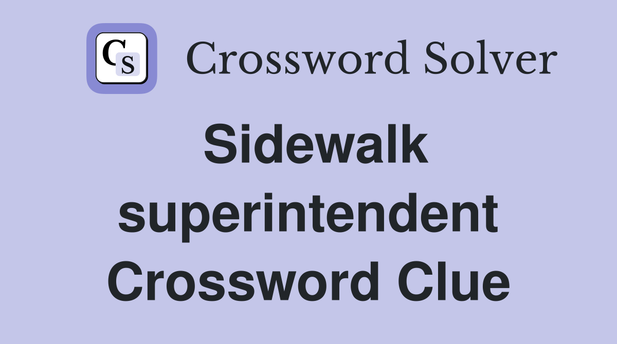 Sidewalk superintendent Crossword Clue