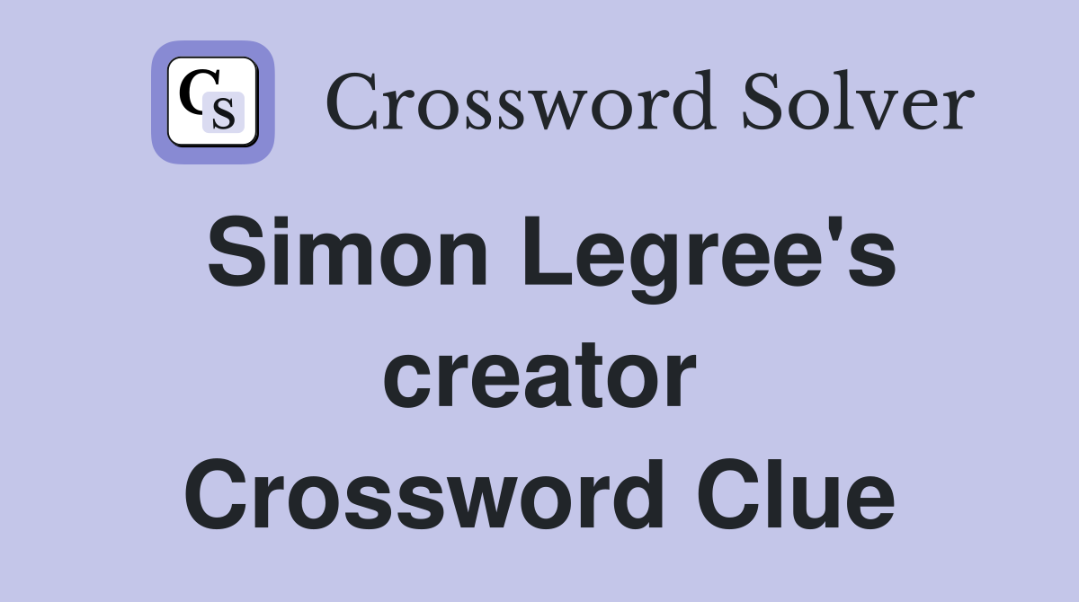 Simon Legree's creator Crossword Clue