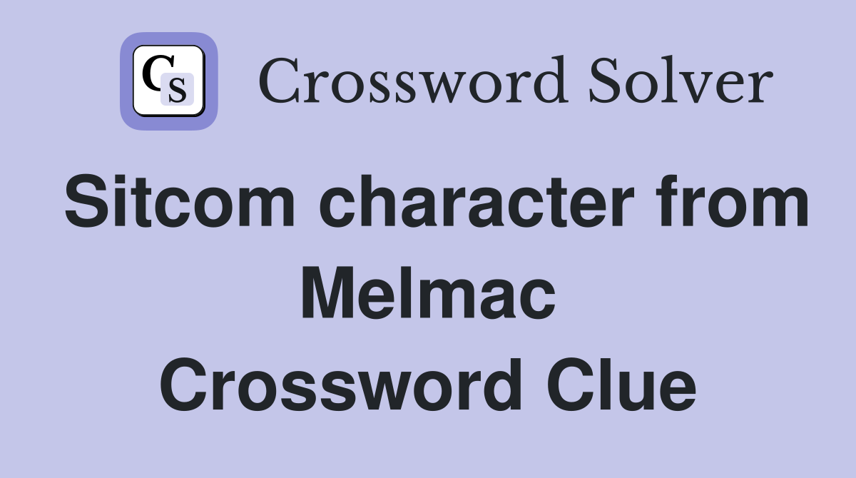 Sitcom character from Melmac Crossword Clue